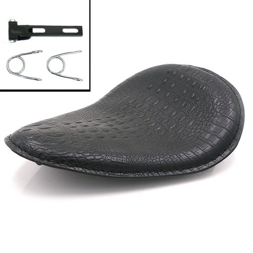 Black alligator solo bobber - alligator,