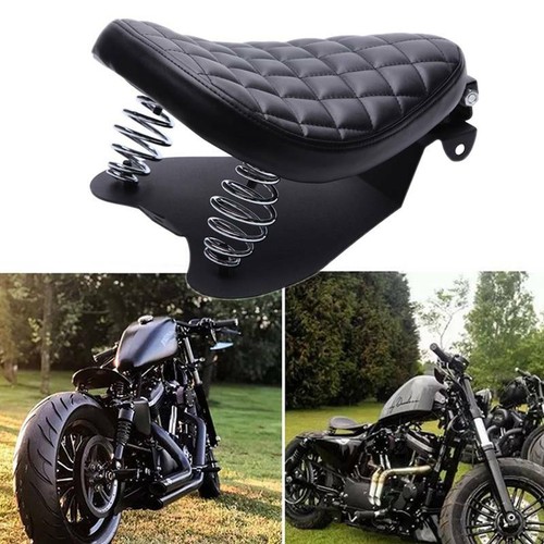 Motorcycle black leather solo - black,