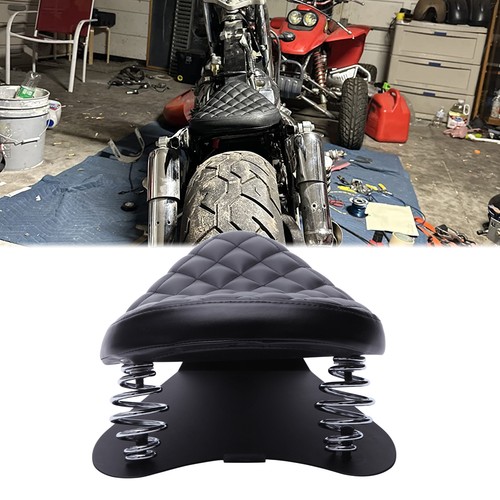 Motorbike solo seat - seat, w/spring