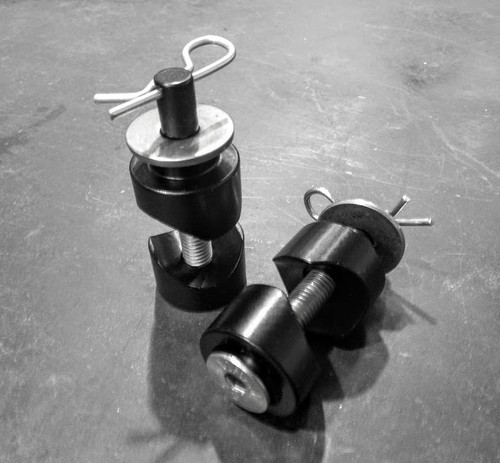 Bolt spring mounts - on,
