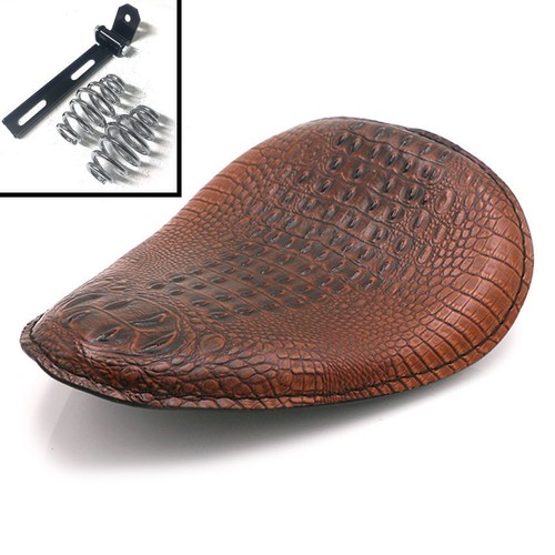 Brown alligator solo bobber - brown,
