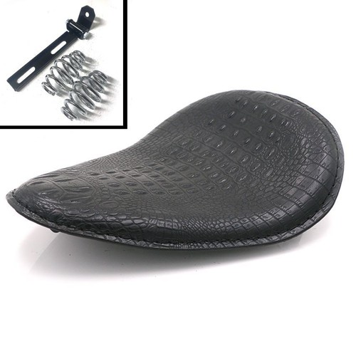 Black alligator solo bobber - black,