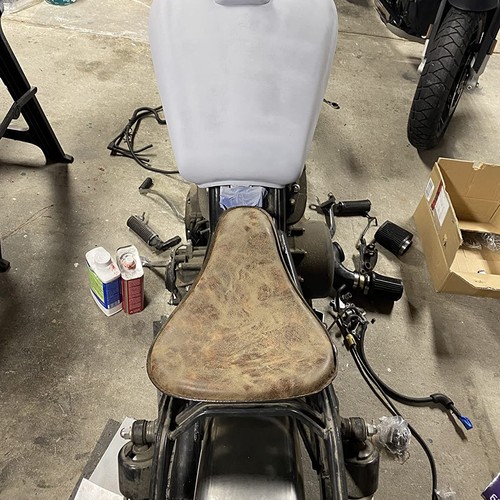 Motorcycle solo seat - solo,