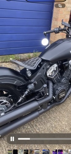 Indian scout bobber seat - indian,