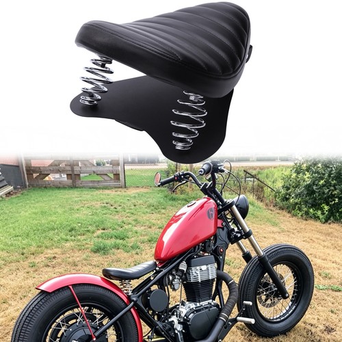 Motorcycle solo seat - motorcycle, spring
