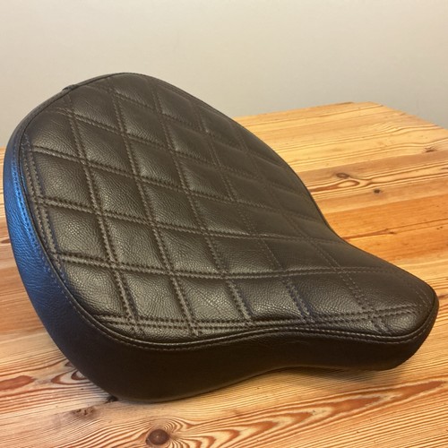 Quilted brown rider seat - brown,