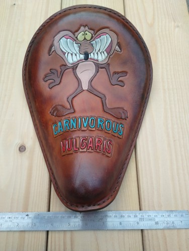 Motorcycle saddle hand - saddle, crafted